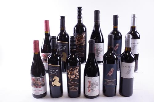 12 BOTTLES PORTUGUESE RED WINE