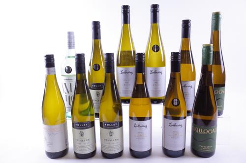 11 BOTTLES AUSTRALIAN RIESLING AND 1 WHITE WINE