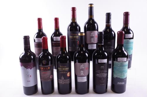 12 BOTTLES CHINESE RED WINE