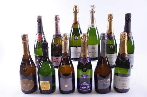 12 BOTTLES CHAMPAGNE