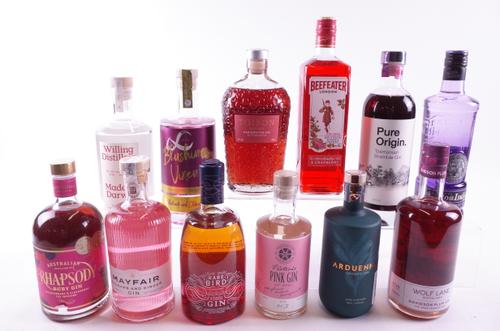 12 BOTTLES FLAVOURED GIN