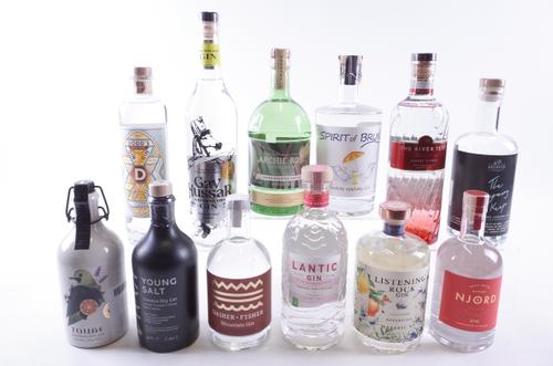 12 BOTTLES GIN