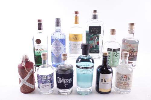 12 BOTTLES GIN