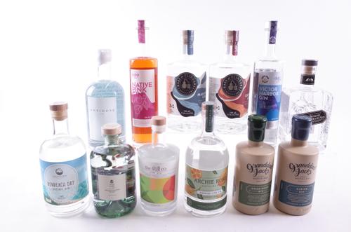 12 BOTTLES GIN