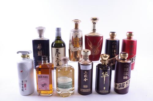 12 BOTTLES BAIJIU AND SHOCHU