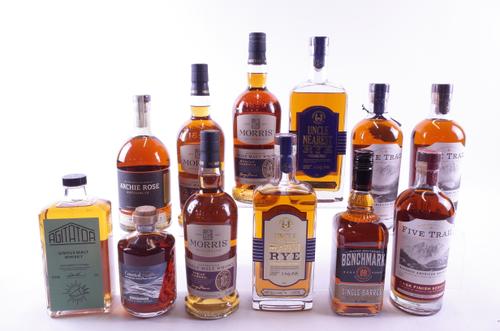 12 BOTTLES WHISKY/WHISKEY