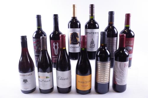 12 BOTTLES CALIFORNIAN RED WINE
