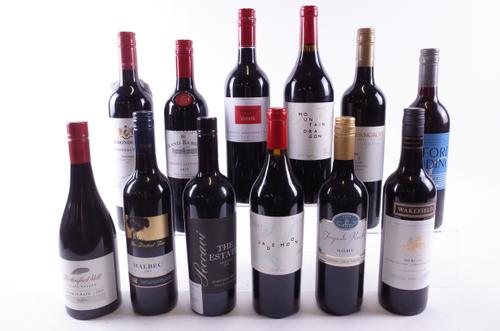 12 BOTTLES AUSTRALIAN RED WINE