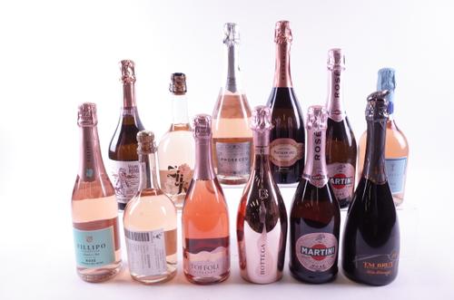12 BOTTLES ITALIAN SPARKLING ROSÉ WINE
