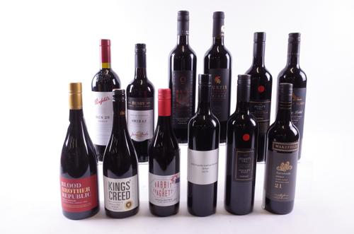 12 BOTTLES AUSTRALIAN SHIRAZ