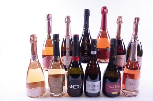 12 BOTTLES SOUTH AFRICAN, ITALIAN AND BRAZILIAN SPARKLING ROSÉ WINE