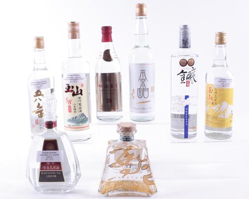 8 BOTTLES BAIJIU