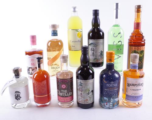 12 BOTTLES LIQUEURS
