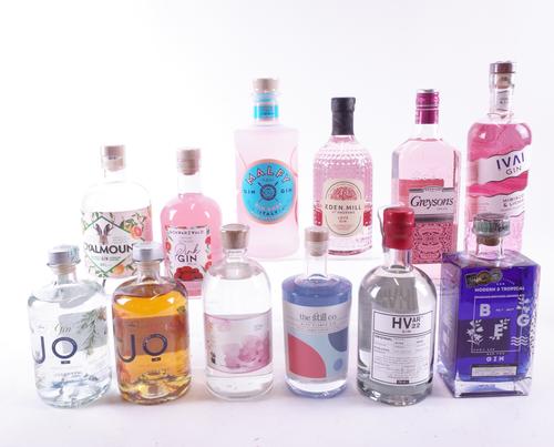 12 BOTTLES FLAVOURED GIN