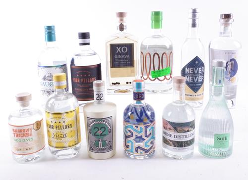 12 BOTTLES GIN