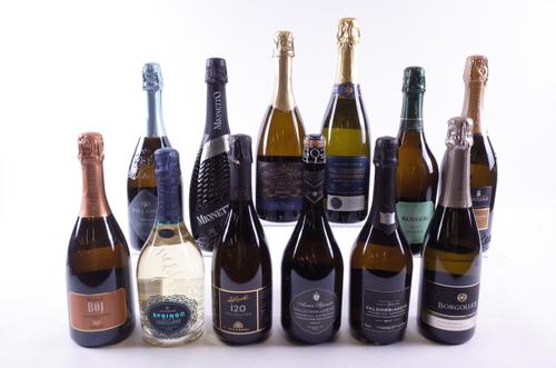 12 BOTTLES ITALIAN SPARKLING WINE