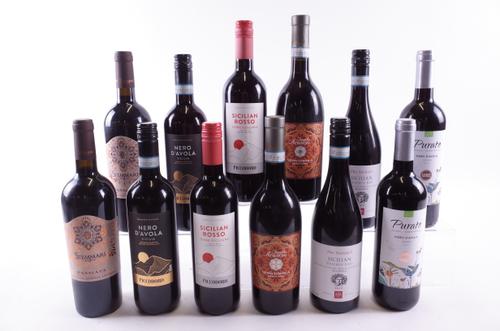 12 BOTTLES ITALIAN RED WINE