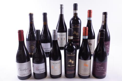 12 BOTTLES ITALIAN RED WINE