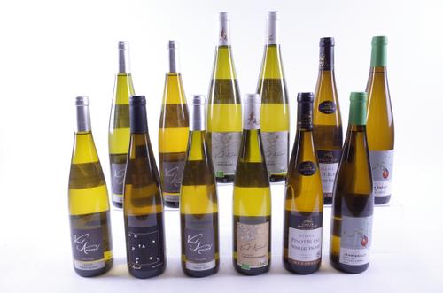 12 BOTTLES ALSATIAN WHITE WINE