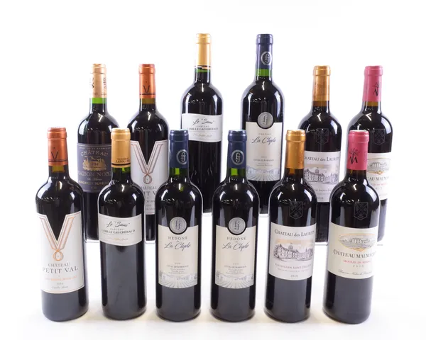 12 BOTTLES RED BORDEAUX