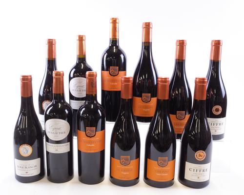 12 BOTTLES FRENCH RED WINE