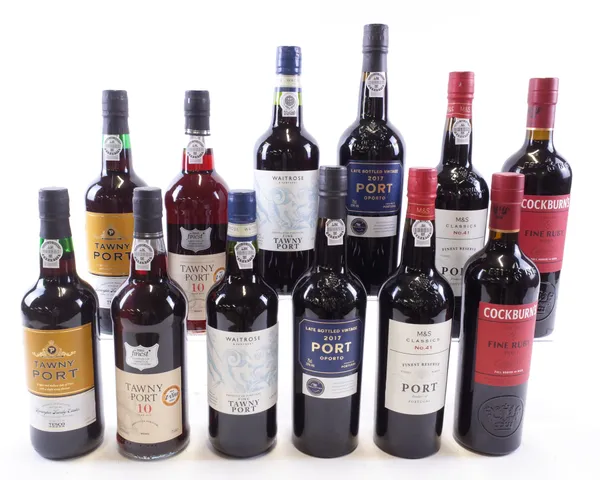 12 BOTTLES PORT