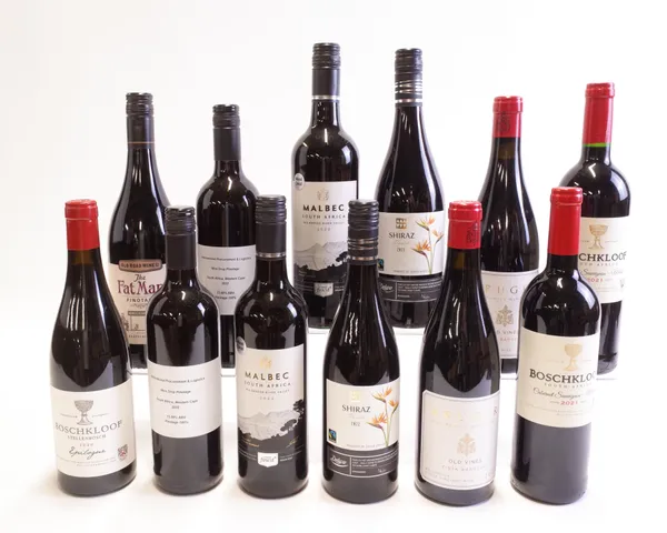 12 BOTTLES SOUTH AFRICAN RED WINE