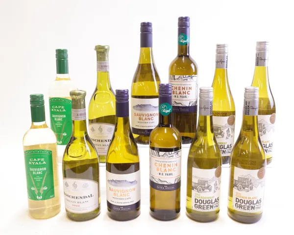 12 BOTTLES SOUTH AFRICAN WHITE WINE