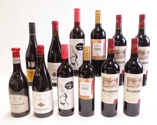 12 BOTTLES SOUTH AFRICAN RED WINE