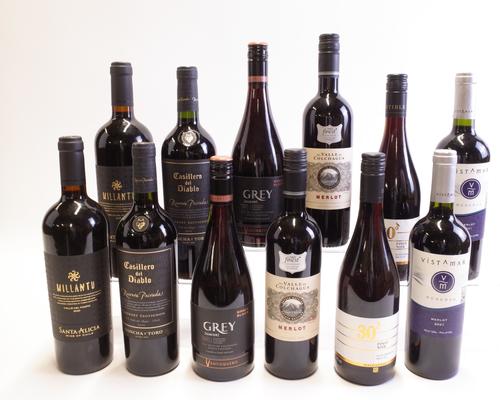 12 BOTTLES CHILEAN RED WINE
