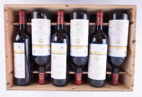 TWELVE BOTTLES CHÂTEAU MOUTON ROTHSCHILD, 1ER CRU CLASSÉ, PAUILLAC CB 1983