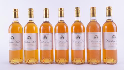 SEVEN BOTTLES CHÂTEAU LIOT, SAUTERNES  2001