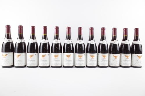 TWELVE BOTTLES BOURGOGNE ROUGE, DOMAINE GROS-FRÈRE ET SOEUR, 1996