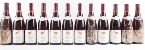 TWELVE BOTTLES BOURGOGNE ROUGE, DOMAINE GROS-FRÈRE ET SOEUR, 1994
