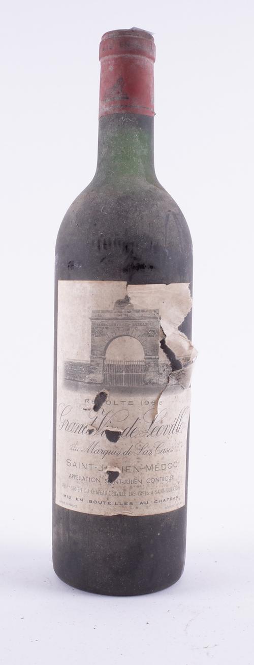 ONE BOTTLE CHÂTEAU LEOVILLE LAS-CASES, 2ÈME CRU CLASSÉ, ST. JULIEN 1966