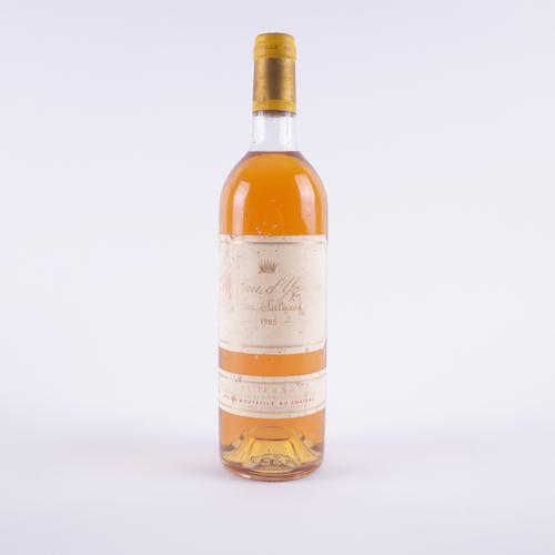 ONE BOTTLE CHÂTEAU D'YQUEM, SAUTERNES 1985