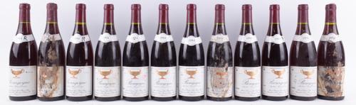 TWELVE BOTTLES BOURGOGNE ROUGE, DOMAINE GROS-FRÈRE ET SOEUR, 1994