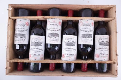 12  BOTTLES OWC CHÂTEAU GRAND-PUY-LACOSTE, 5ÈME CRU CLASSÉ, PAUILLAC, CB