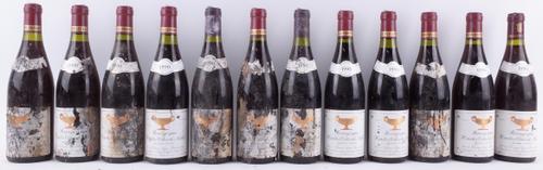 TWELVE BOTTLES BOURGOGNE HAUTES COTES DE NUITS, DOMAINE GROS-FRÈRE ET SOEUR, 1990