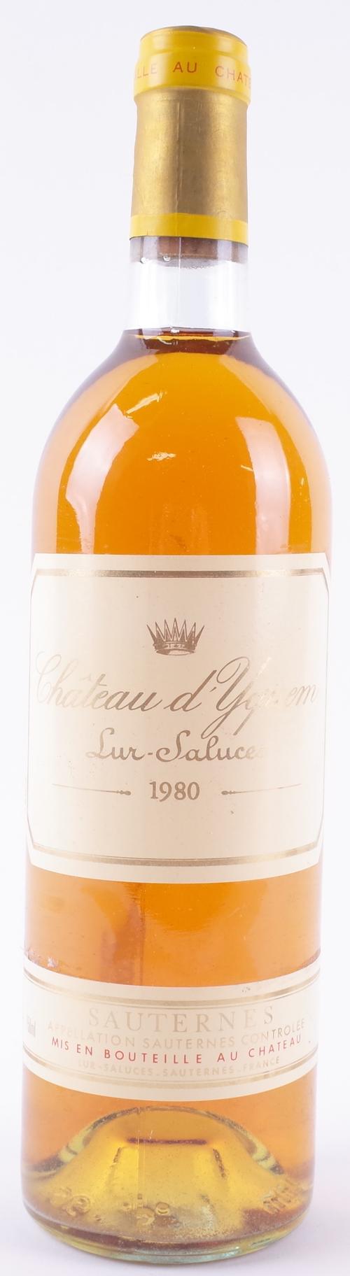 ONE BOTTLE OWC CHÂTEAU D'YQUEM, 1ER CRU CLASSÉ SAUTERNES, CB 1980