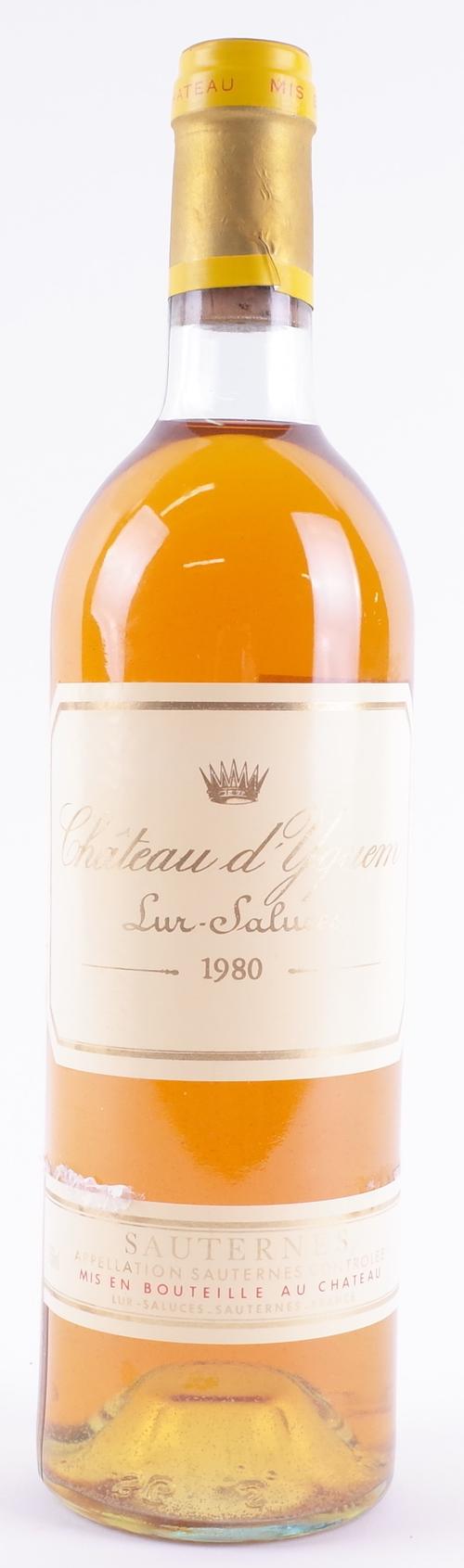 ONE BOTTLE OWC CHÂTEAU D'YQUEM, 1ER CRU CLASSÉ SAUTERNES, CB 1980