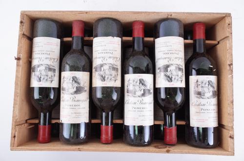 TWELVE BOTTLES OWC CHÂTEAU BEAUREGARD, POMEROL, CB 1972