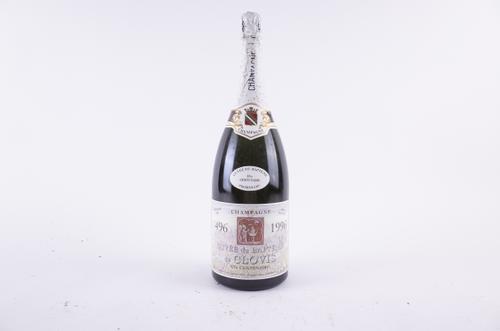 ONE MAGNUM CHAMPAGNE THIRION-MALISSART, CUVÉE DU BAPTÈME DE CLOVIS VINTAGE 1996