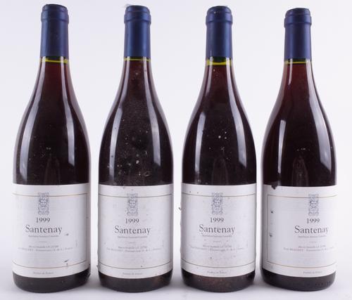 FOUR BOTTLES SANTENAY, PAUL BEAUDET 1999
