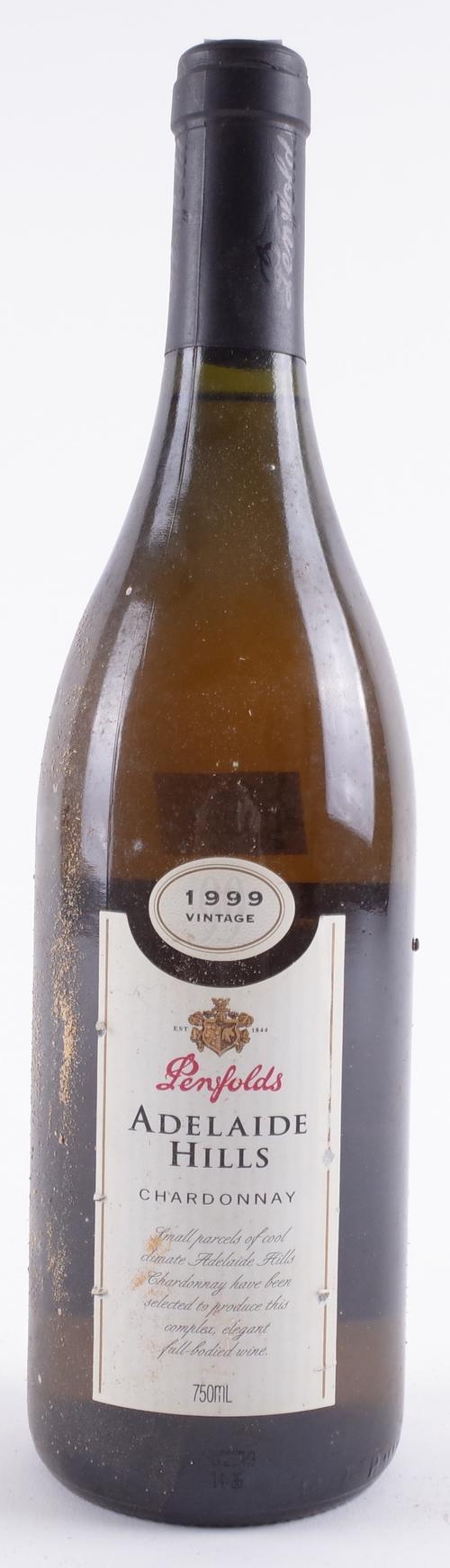 ONE BOTTLE CHARDONNAY, ADELAIDE HILLS, PENFOLDS 1999