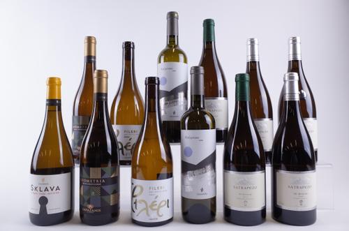 12 BOTTLES GREEK, CYPRIOT AND GEORGIAN WHITE WINE