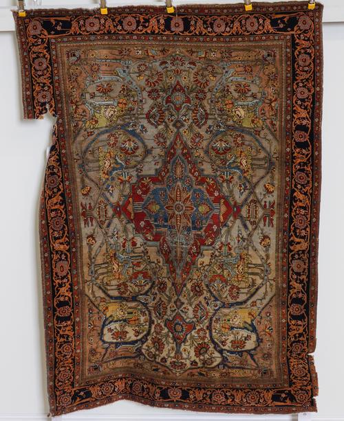 A KASHAN MOHTASHAM RUG, PERSIAN