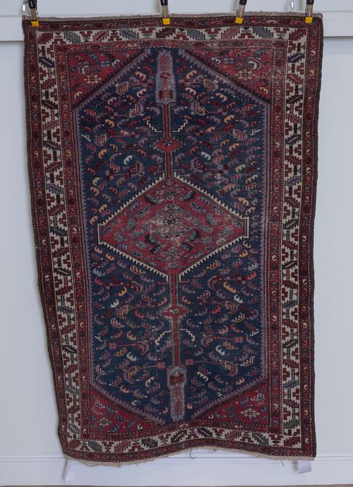 A HAMADAN RUG, PERSIAN