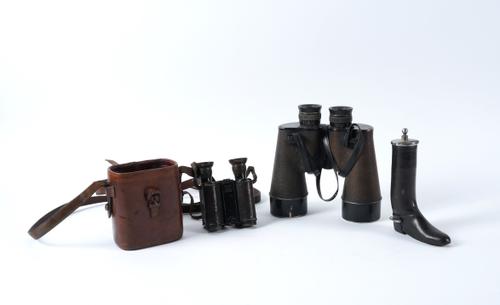 A PAIR OF WW1 ROSS, LONDON BINOCULARS (4)