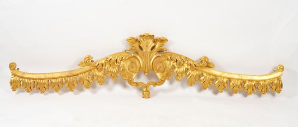 A MODERN GILT FRAMED ACANTHUS FRIEZE